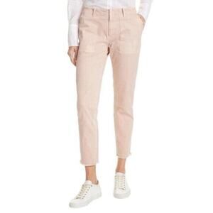 Nili Lotan NWOT Women Jenna Cotton Blend Pants Dusty Pink Size 0